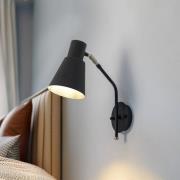 Væglampe Sivani MR-664 1 lyskilde sort/guld