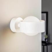 Væglampe Mado i stål, hvid, 1 lyskilde