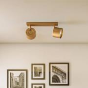 Loftspot Chloe justerbar med 2 lyskilder, guld
