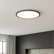 LED-loftlampe Tuco CCT, dæmpbar, sort Ø 50 cm
