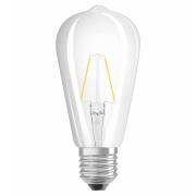 OSRAM LED-pære E27 2,5W Rustica 827 klar