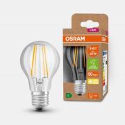 OSRAM LED-pære E27 A60 4W 840lm 3.000K klar