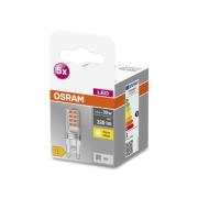 OSRAM Base PIN LED-stiftsokkel G9 2,6W 320lm sæt/5