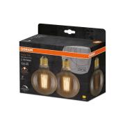 OSRAM 1906 E27 6,5W LED G95 824 guld dæmpbar 2 stk