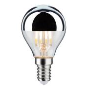 LED-lampe E14 827 hovedspejl sølv 4,8W dæmpbar
