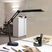 LED-bordlampe Atlantic m. Stativ sort