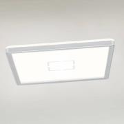 LED-loftslampe Free, 29 x 29 cm, sølv