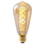 E27 4 W ST64 LED-filamentpære guld 180lm 1800K, 3