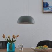 Lindby Juliven LED-hængelampe, grå, 32 cm