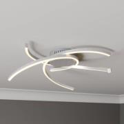 Lindby Katris LED-loftlampe, 58 cm, alu