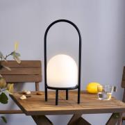 Lindby Eleia LED terrasselampe, genopladeligt batteri