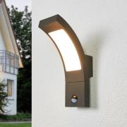 Sensor udendørs væglampe Juvia med LED'er