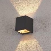 Maurice udendørs væglampe, halogen, IP54, 4 stk