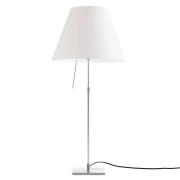 Luceplan Costanza D13i bordlampe, aluminium/hvid