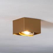 Loftspot Riesta, guld, 1 lyskilde