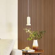 Lindby pendel Kerimi, creme, 1-lys