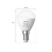 Philips Hue White&Color Ambiance E14 5,1W 2-pak