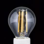 LED-filamentpære E14 G45 klar 6W 827 720lm dæmpbar