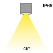 SLC MiniOne Fast LED-downlight IP65 hvid 927