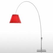 Luceplan Lady Costanza gulvlampe D13E d, alu/rød