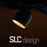 SLC Cup LED-indbygningsdownlight sort/guld 2.700 K
