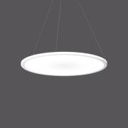 RZB Sidelite ECO hængelampe Ø 58 cm opal 4.000 K