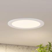 Prios LED-indbygningslampe Cadance, hvid, 24 cm, sæt med 3, dæmpbar