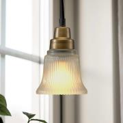 PR Home Emmi hængelampe, antik messingfarve, Ø 12 cm
