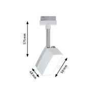 Paulmann URail Pedal LED-spot i hvidt