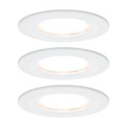 Paulmann LED indbygningsspot Nova Coin 3 hvid rund dæmpbar