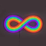 Rainbow Revolution deko LED-væglampe, multifarvet