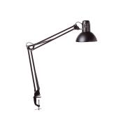 MAULstudy klemmelampe, sort, højde 44 cm, metal
