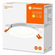 LEDVANCE Recess Slim LED-indbygningslampe Ø12cm 3000K