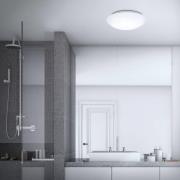 LED-loftlampe med sensor Elipso IP44 4.000K Ø38cm