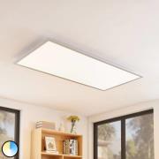 Lindby Zento LED-panel, CCT, fjernbetjening