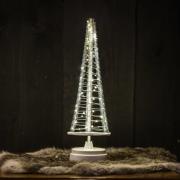 Santa’s Tree træ, sølv ledning, højde 33,5 cm