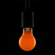 LED-pære, orange, E27, 2 W, dæmpbar