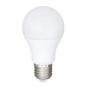 Araxa LED-pære, E27, 9W, AC/DC, 2.700K