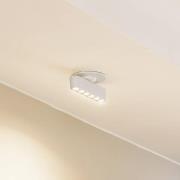 Lindby LED-indbygningslampe Eldrin, hvid, lyspunkter, 13,1 cm