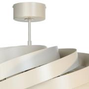 Euluna loftlampe Vento, beige, Ø 60 cm