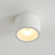 Arcchio downlight Nieva, G9, hvid, rund, Ø 10cm, metal