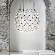 Luceplan Mesh pendellampe Ø 100cm Trådløs 1m