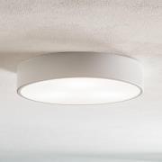 Cleo 400 loftlampe, hvid, sensor, IP20, Ø 40 cm, metal