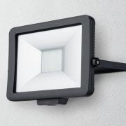 Theben udendørs LED-spot theLeda B50L, sort aluminium 5.000 K