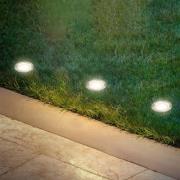 LED-indbygningsspot 3913032 IP67 12V 3x-udvidelse 3cm stål