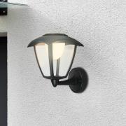 Udendørs LED-væglampe 3929015, sort, touchdæmper