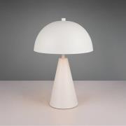 Alfie bordlampe, lysegrå mat, metal, E27