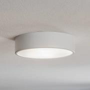 Cleo 300 loftlampe, hvid, sensor, IP20, Ø 30 cm, metal