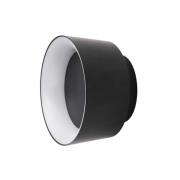 LOOM DESIGN LED-loftlampe Cookie sort aluminium Ø 15 cm