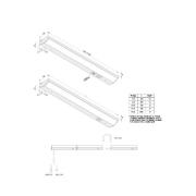 LED-indbygningsspot AR 45, 4.000 K Ø 5 cm rustfrit stål aluminium 24 V